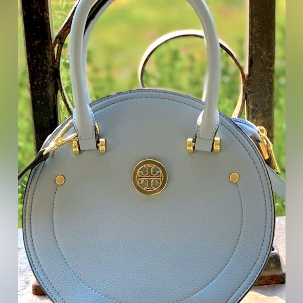 NOT AUTHENTIC Tori Burch Blue crossbody bag